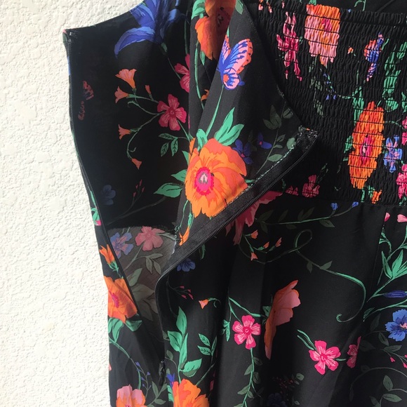 Floral and bird print dress - Picture 6 of 7